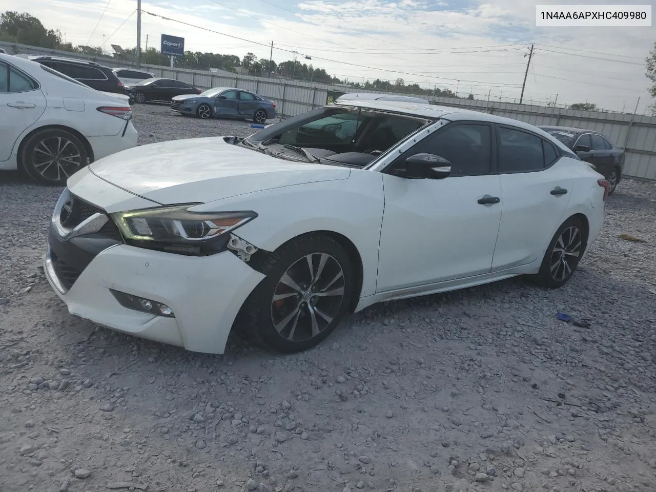 2017 Nissan Maxima 3.5S VIN: 1N4AA6APXHC409980 Lot: 74198714