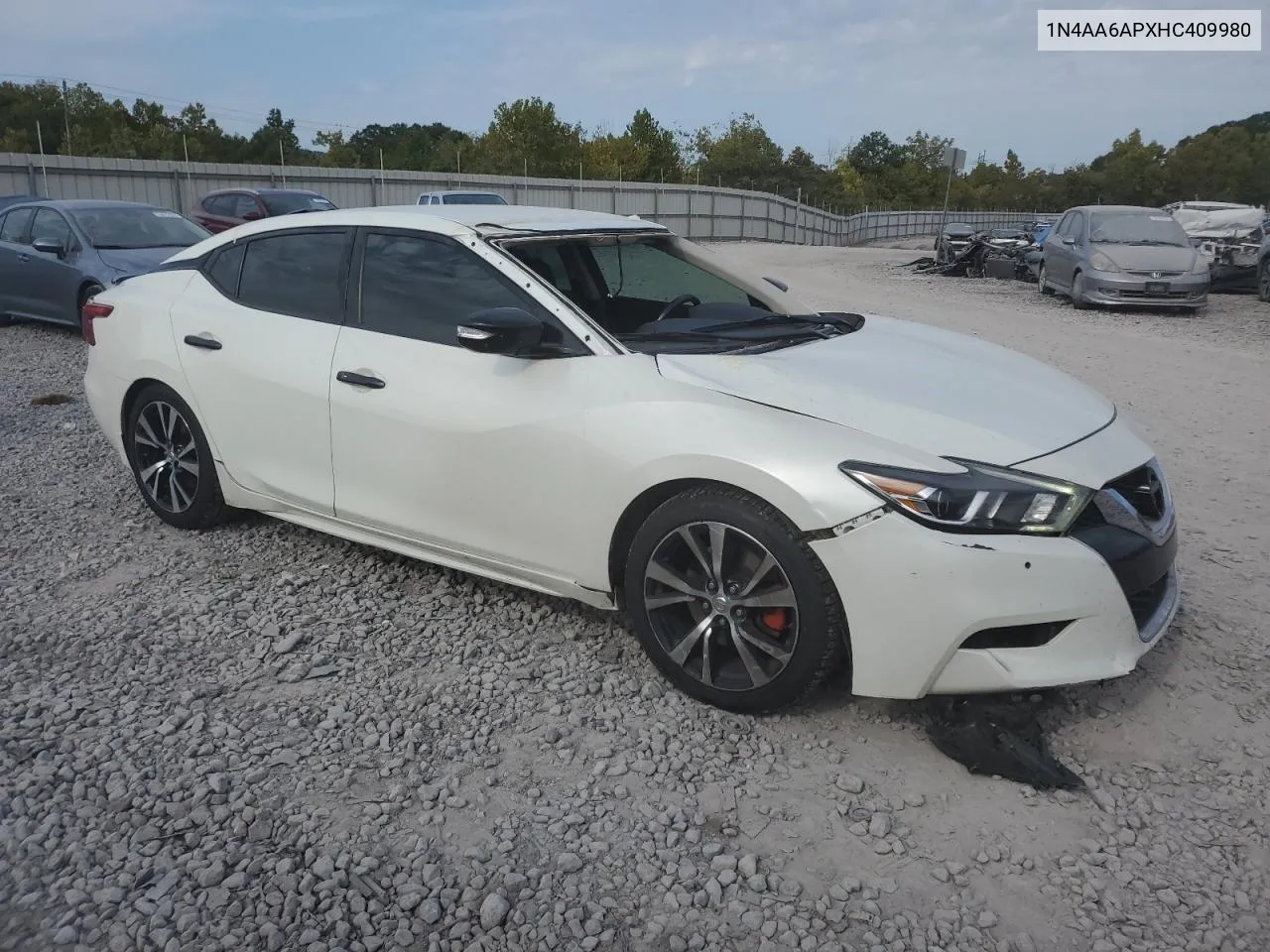 2017 Nissan Maxima 3.5S VIN: 1N4AA6APXHC409980 Lot: 74198714