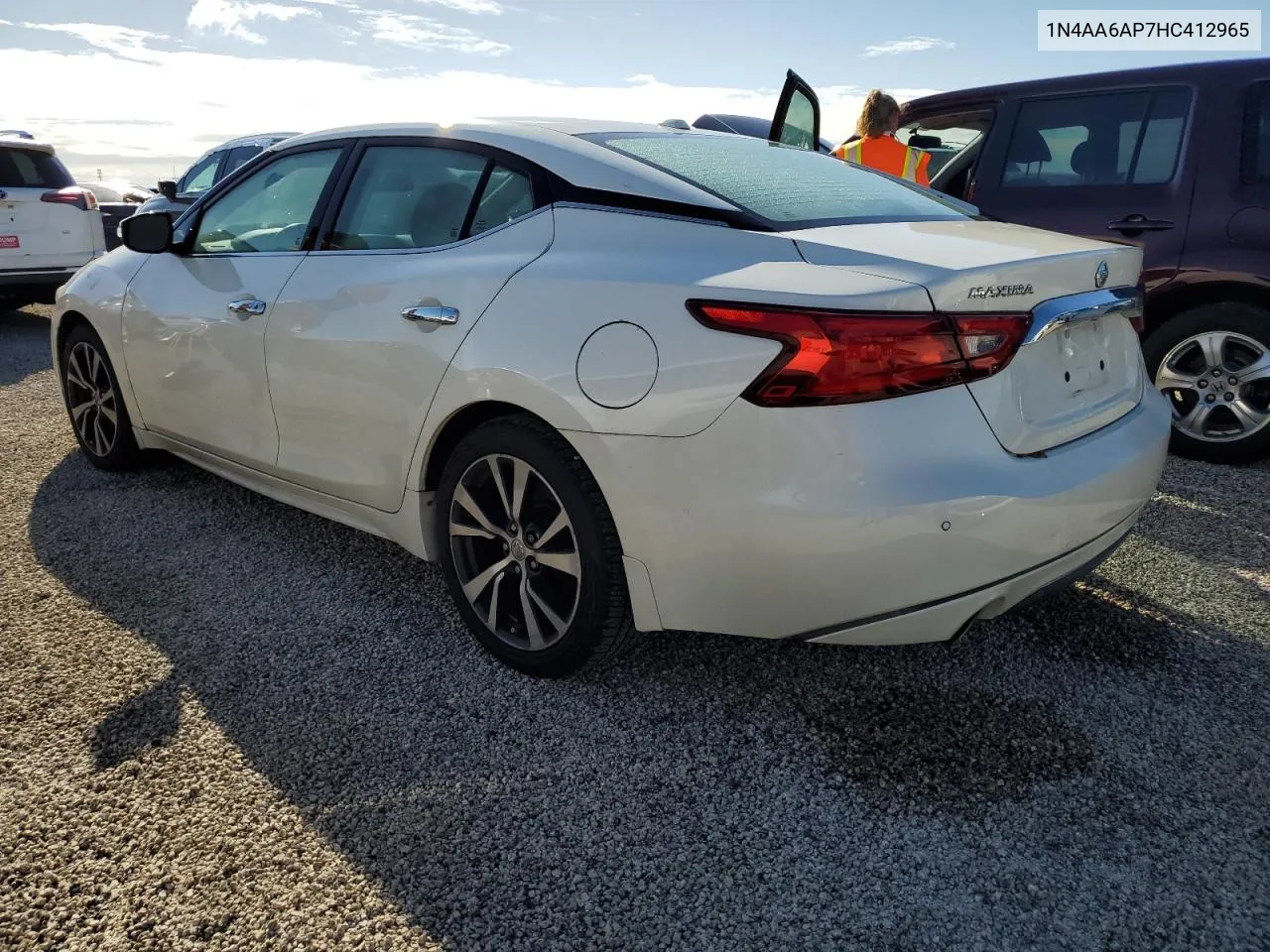 1N4AA6AP7HC412965 2017 Nissan Maxima 3.5S