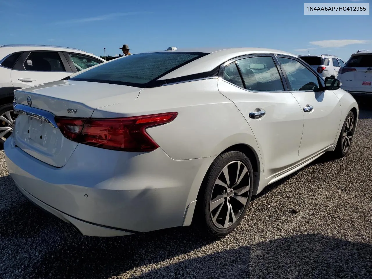 2017 Nissan Maxima 3.5S VIN: 1N4AA6AP7HC412965 Lot: 74334794