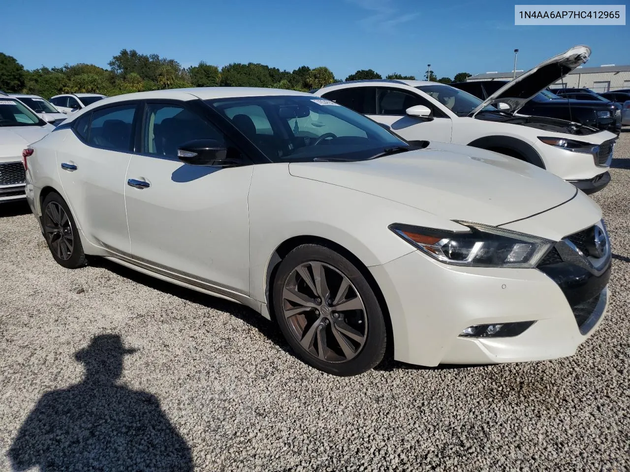 2017 Nissan Maxima 3.5S VIN: 1N4AA6AP7HC412965 Lot: 74334794