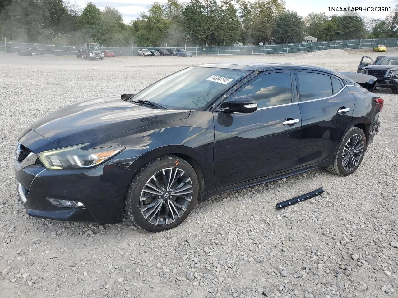 2017 Nissan Maxima 3.5S VIN: 1N4AA6AP9HC363901 Lot: 74364194