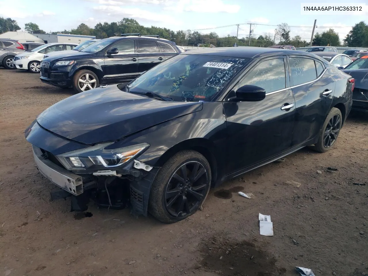 1N4AA6AP1HC363312 2017 Nissan Maxima 3.5S