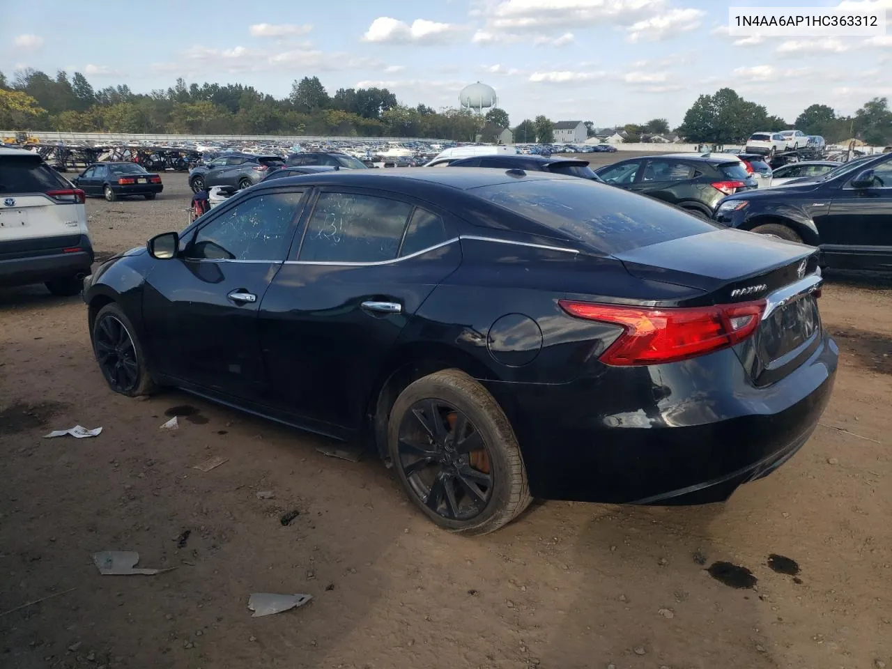 2017 Nissan Maxima 3.5S VIN: 1N4AA6AP1HC363312 Lot: 74401314