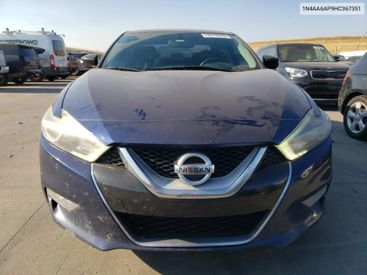 2017 Nissan Maxima 3.5S VIN: 1N4AA6AP9HC367351 Lot: 74574574