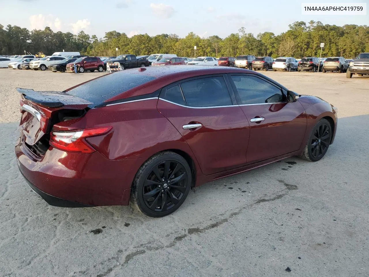 1N4AA6AP6HC419759 2017 Nissan Maxima 3.5S