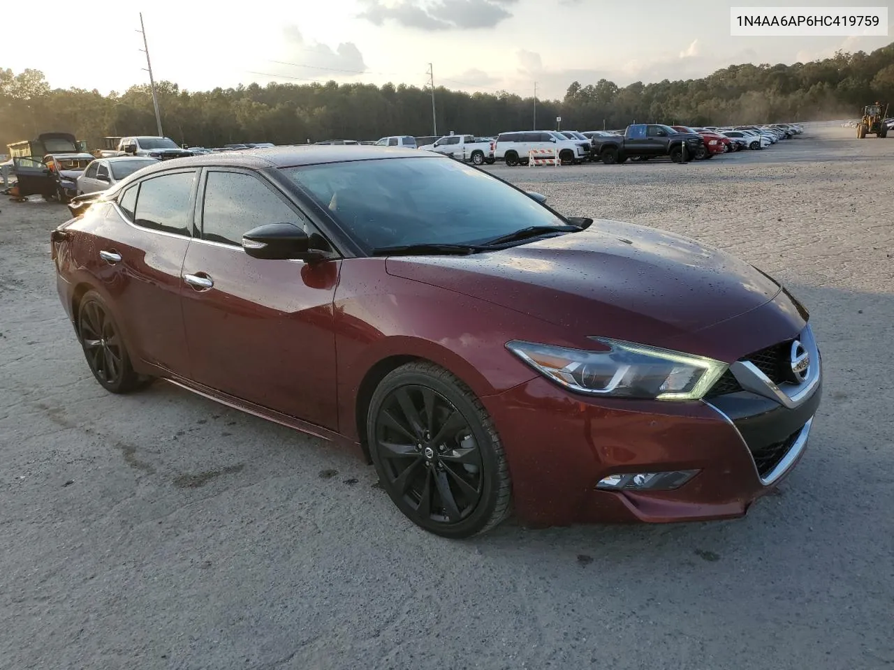 1N4AA6AP6HC419759 2017 Nissan Maxima 3.5S