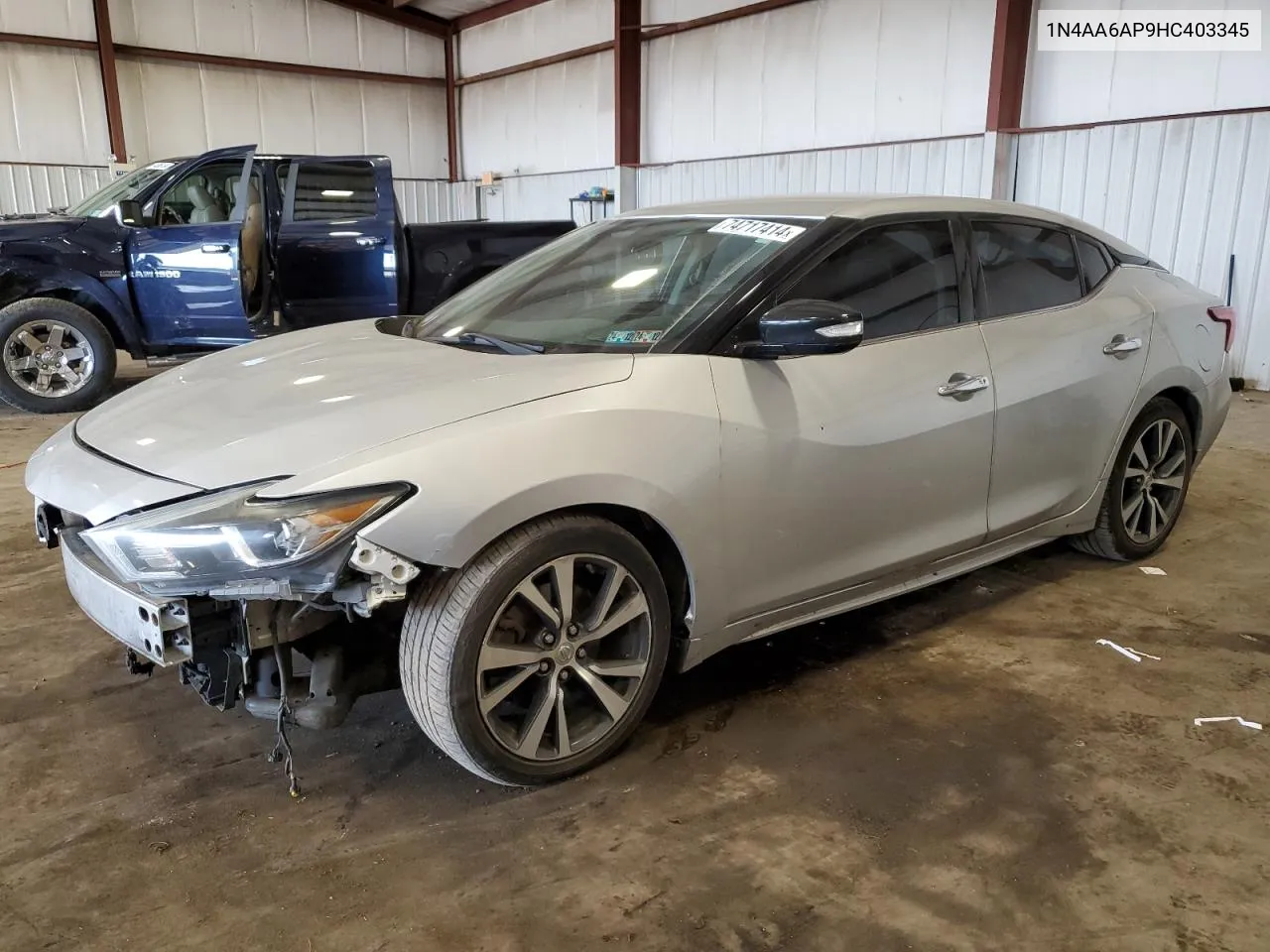 2017 Nissan Maxima 3.5S VIN: 1N4AA6AP9HC403345 Lot: 74717414