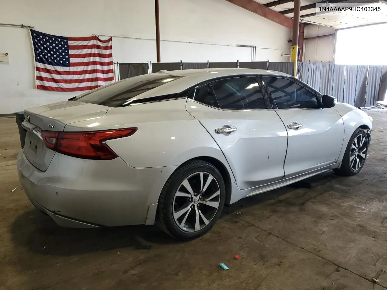 2017 Nissan Maxima 3.5S VIN: 1N4AA6AP9HC403345 Lot: 74717414