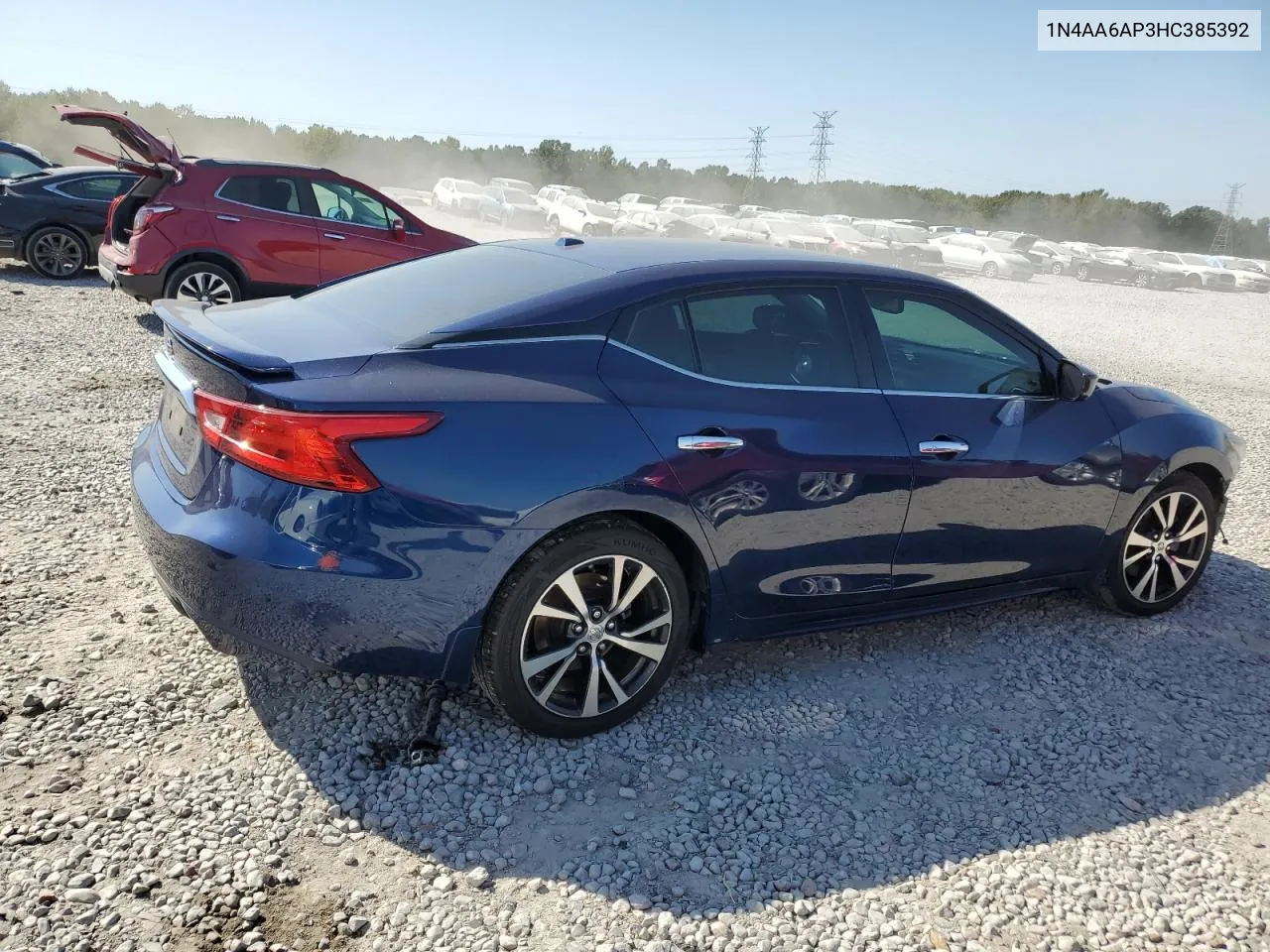 2017 Nissan Maxima 3.5S VIN: 1N4AA6AP3HC385392 Lot: 74723764