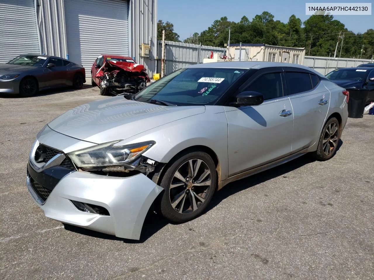 2017 Nissan Maxima 3.5S VIN: 1N4AA6AP7HC442130 Lot: 74795744