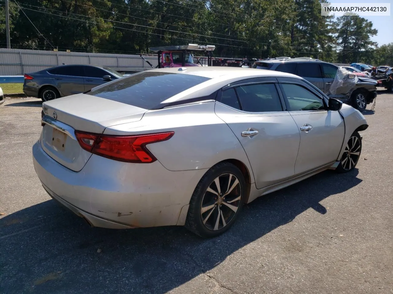 2017 Nissan Maxima 3.5S VIN: 1N4AA6AP7HC442130 Lot: 74795744