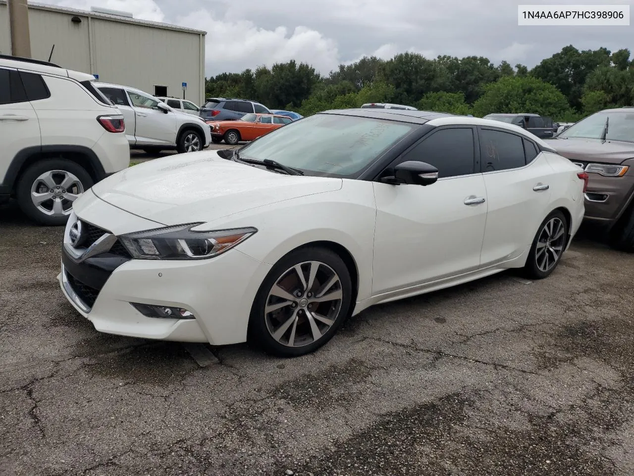 2017 Nissan Maxima 3.5S VIN: 1N4AA6AP7HC398906 Lot: 74803344