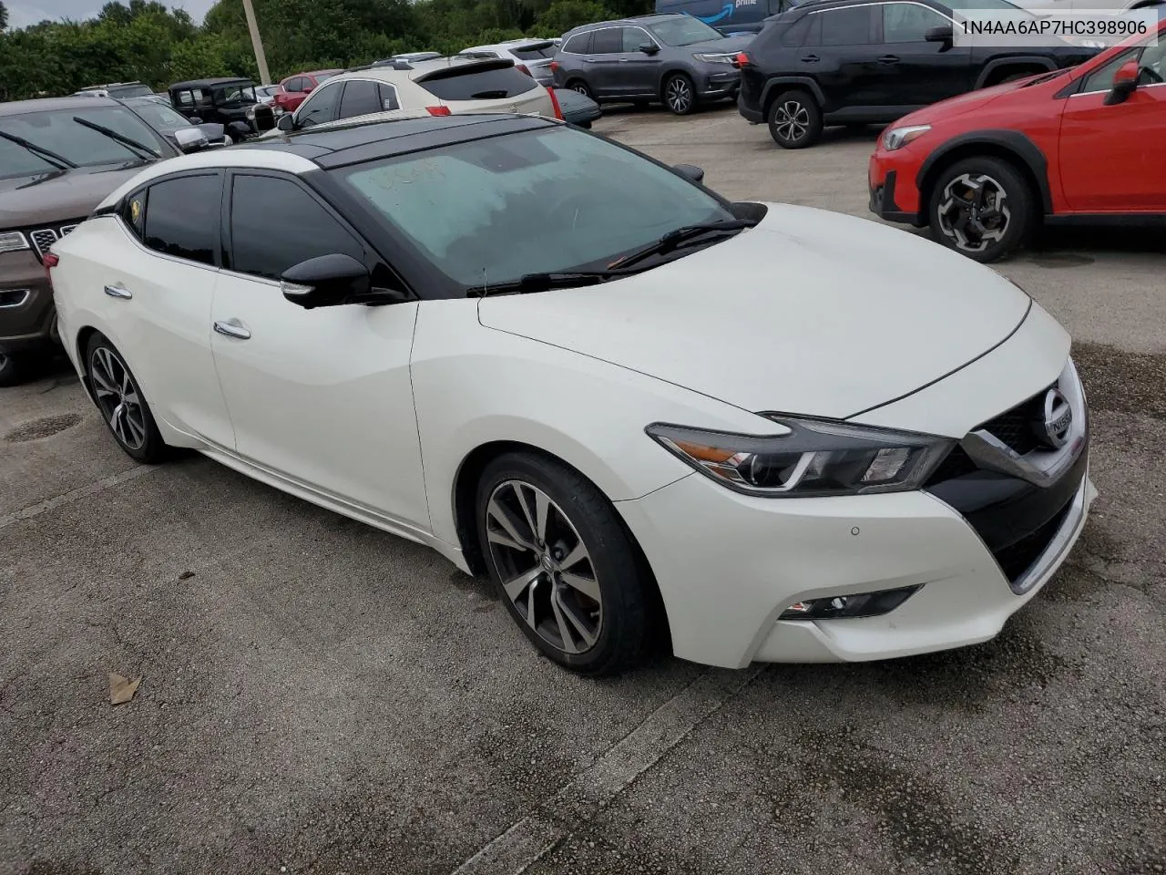 1N4AA6AP7HC398906 2017 Nissan Maxima 3.5S