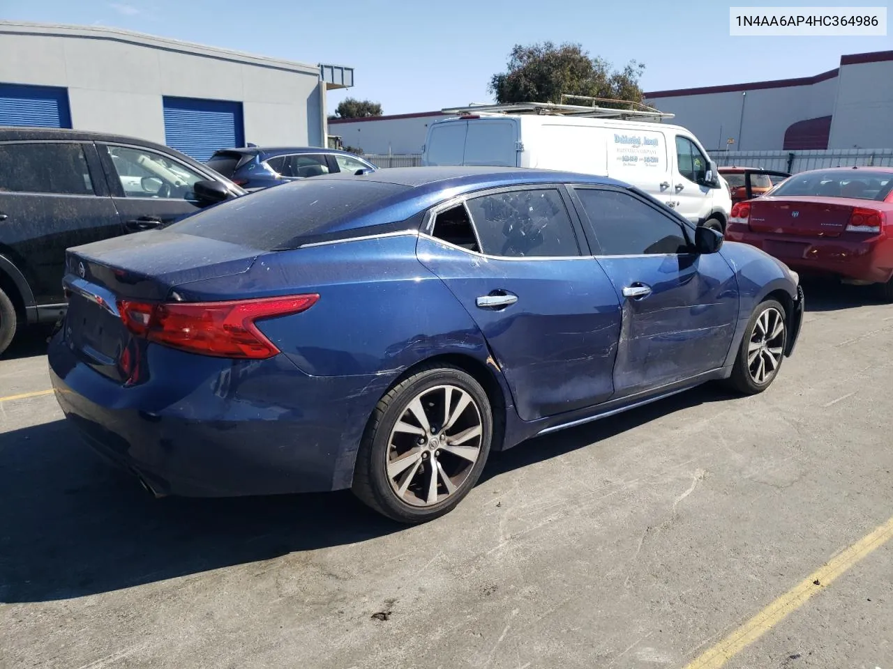 2017 Nissan Maxima 3.5S VIN: 1N4AA6AP4HC364986 Lot: 74858824