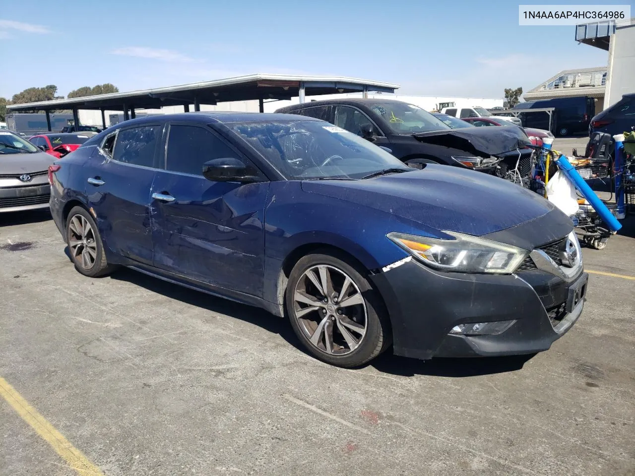 2017 Nissan Maxima 3.5S VIN: 1N4AA6AP4HC364986 Lot: 74858824