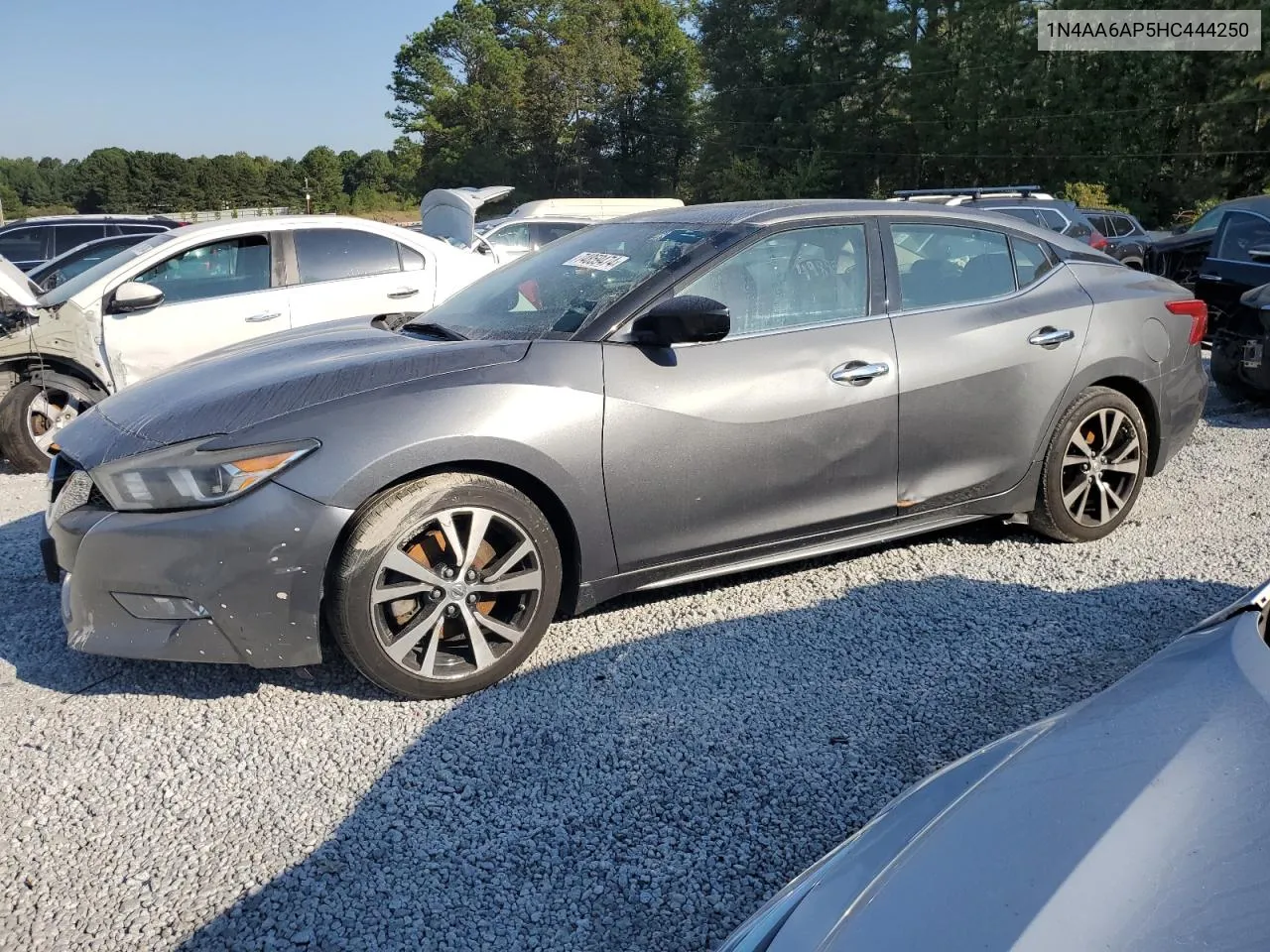 2017 Nissan Maxima 3.5S VIN: 1N4AA6AP5HC444250 Lot: 74859474