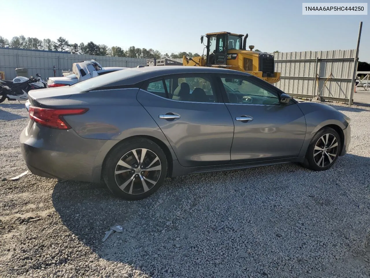 2017 Nissan Maxima 3.5S VIN: 1N4AA6AP5HC444250 Lot: 74859474