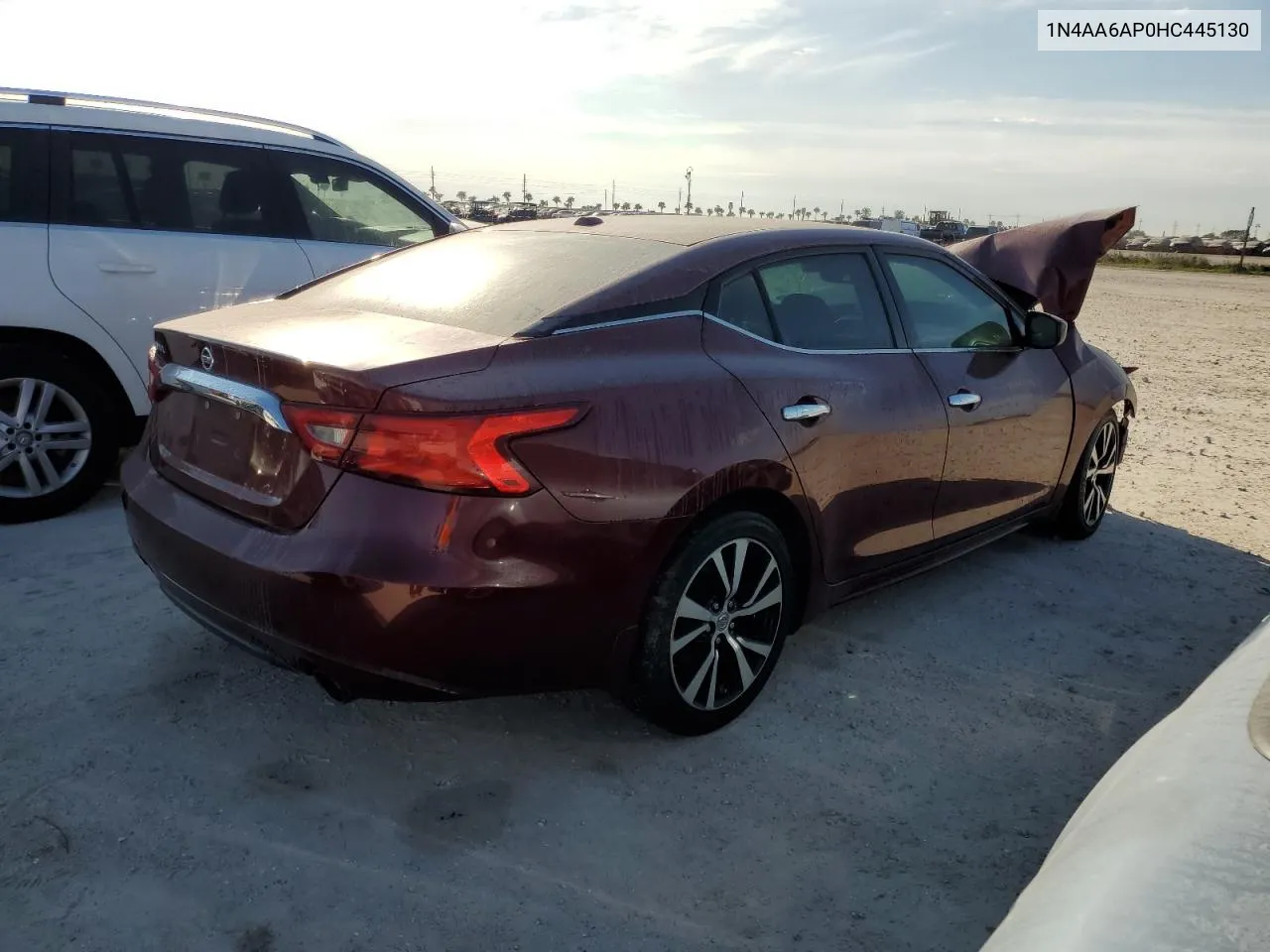 2017 Nissan Maxima 3.5S VIN: 1N4AA6AP0HC445130 Lot: 74897624