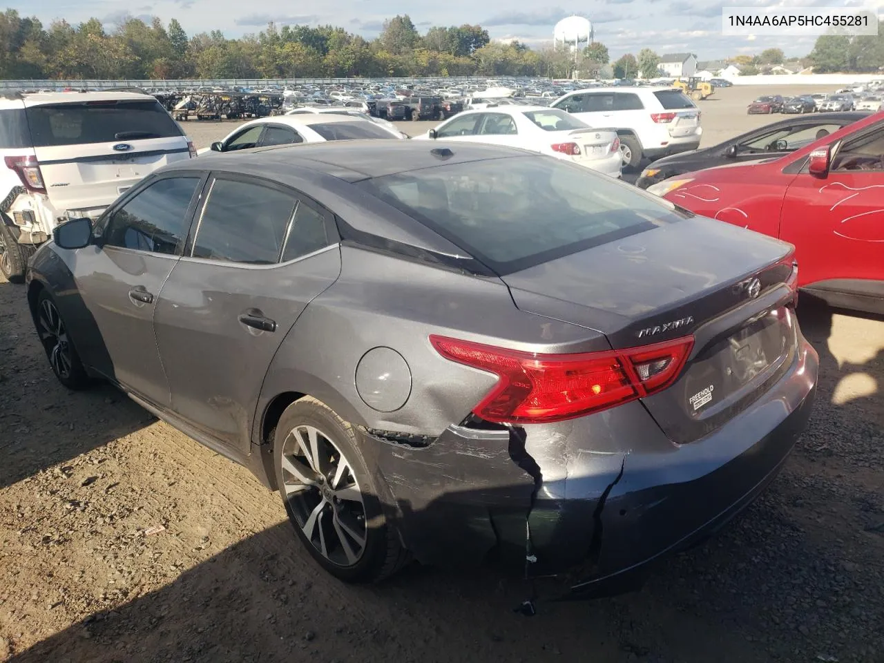 2017 Nissan Maxima 3.5S VIN: 1N4AA6AP5HC455281 Lot: 74919824