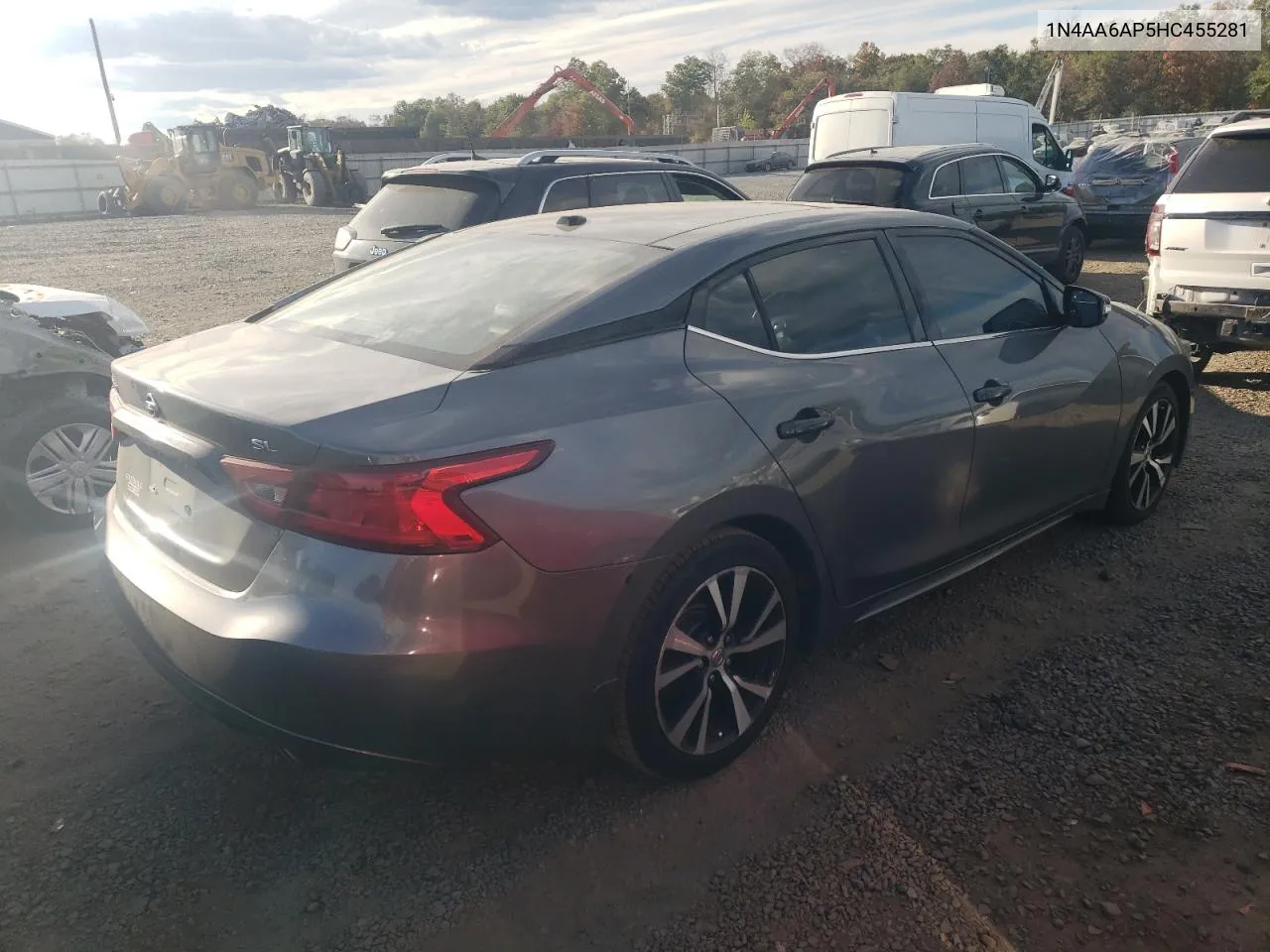 1N4AA6AP5HC455281 2017 Nissan Maxima 3.5S