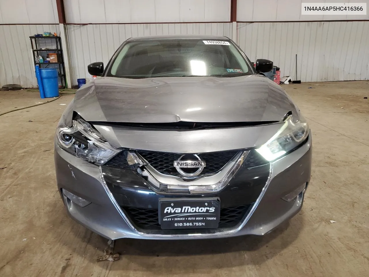 2017 Nissan Maxima 3.5S VIN: 1N4AA6AP5HC416366 Lot: 74938854