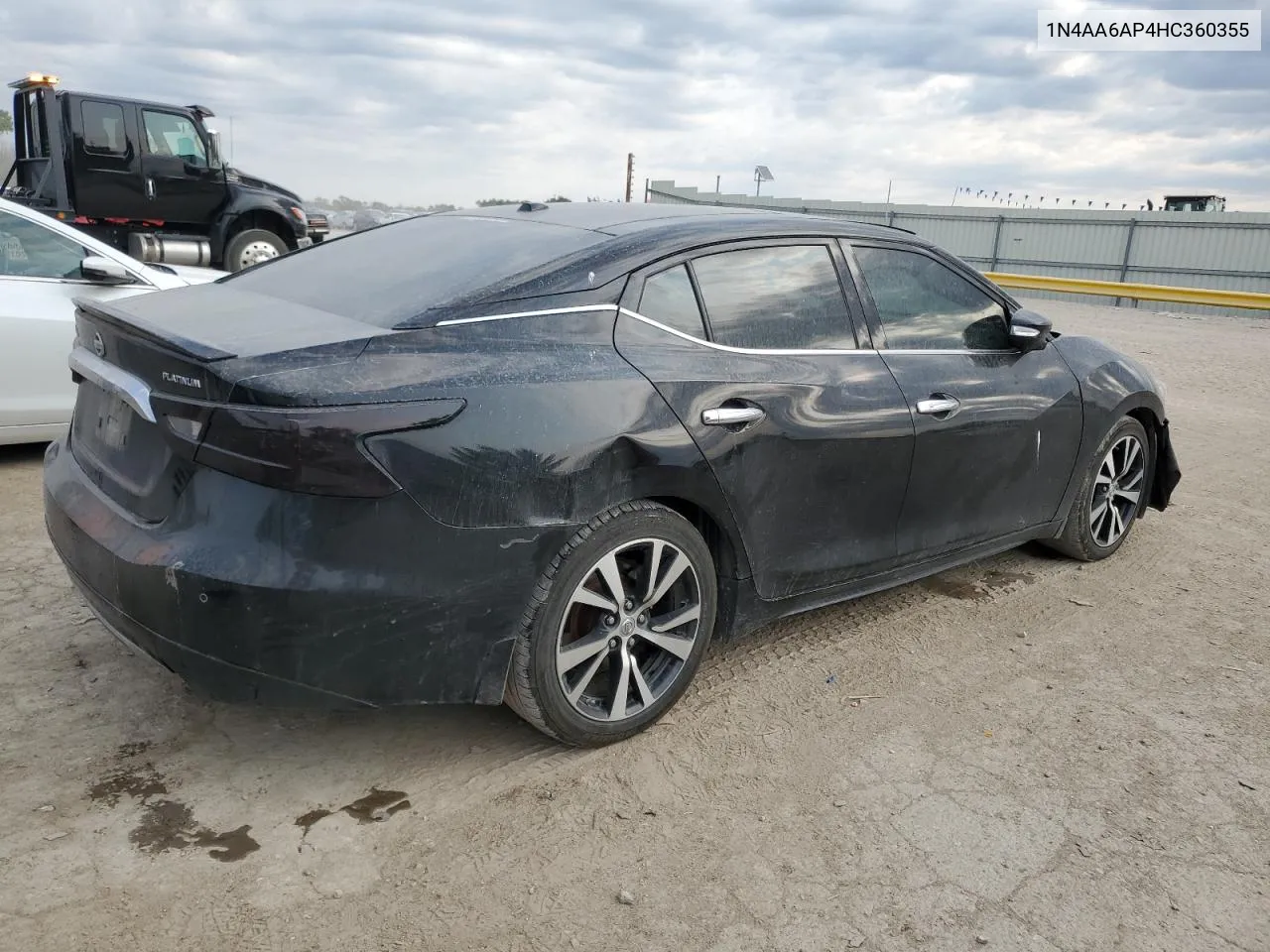 2017 Nissan Maxima 3.5S VIN: 1N4AA6AP4HC360355 Lot: 74958694