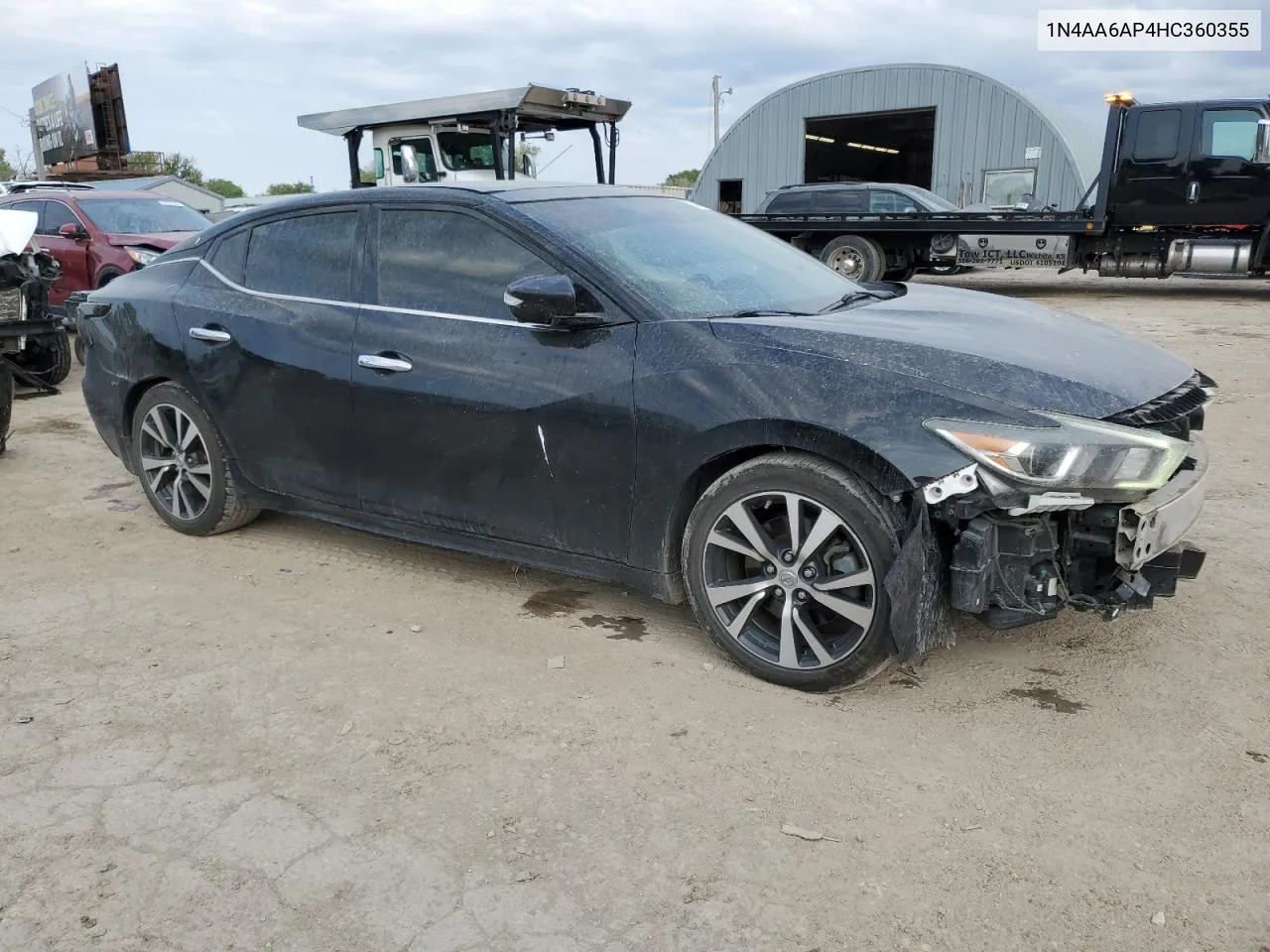 2017 Nissan Maxima 3.5S VIN: 1N4AA6AP4HC360355 Lot: 74958694