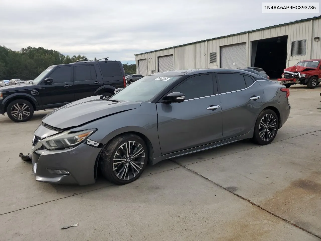 2017 Nissan Maxima 3.5S VIN: 1N4AA6AP9HC393786 Lot: 74987254