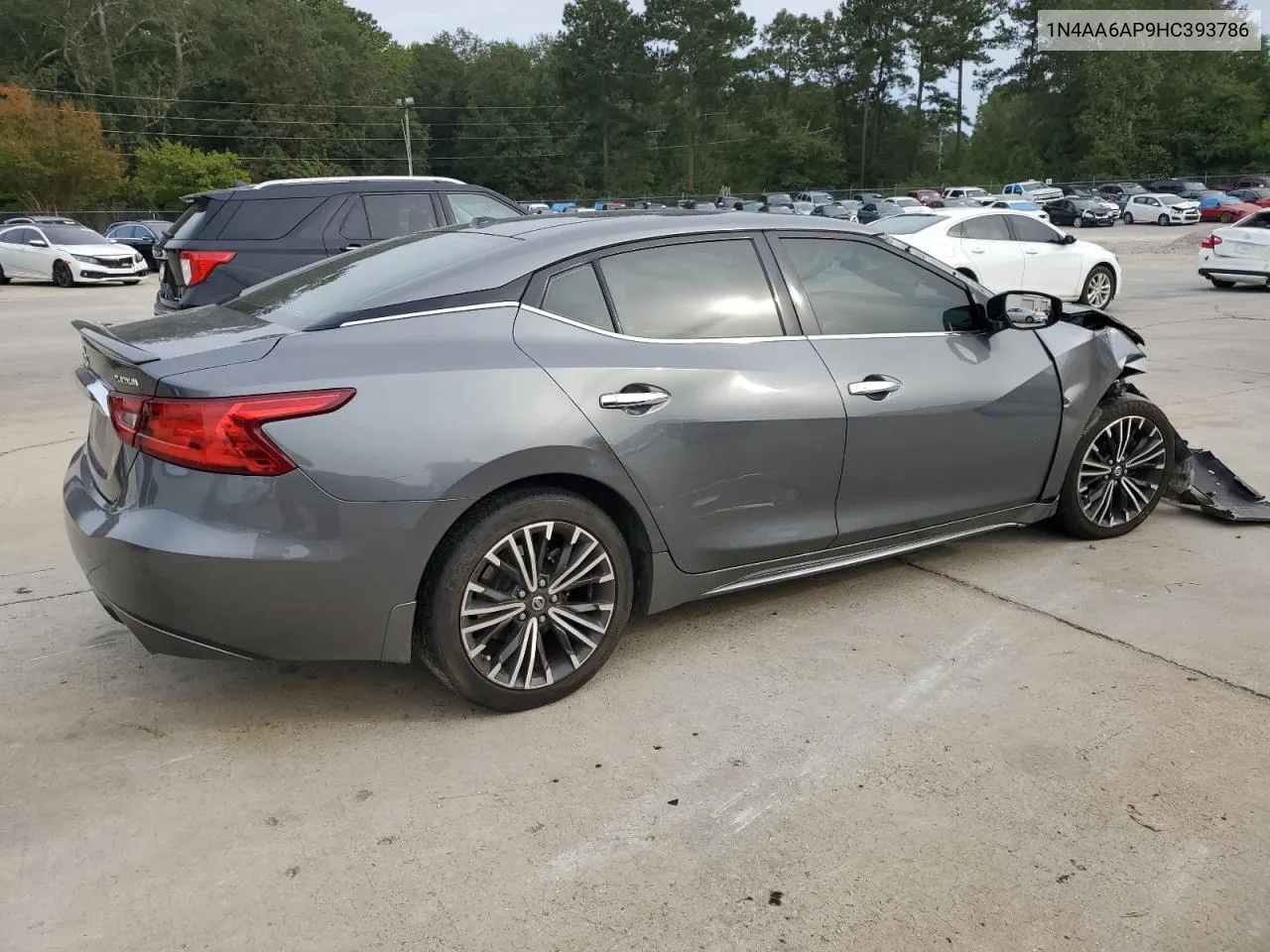 2017 Nissan Maxima 3.5S VIN: 1N4AA6AP9HC393786 Lot: 74987254