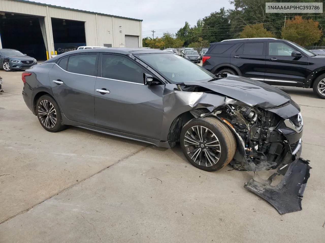 2017 Nissan Maxima 3.5S VIN: 1N4AA6AP9HC393786 Lot: 74987254