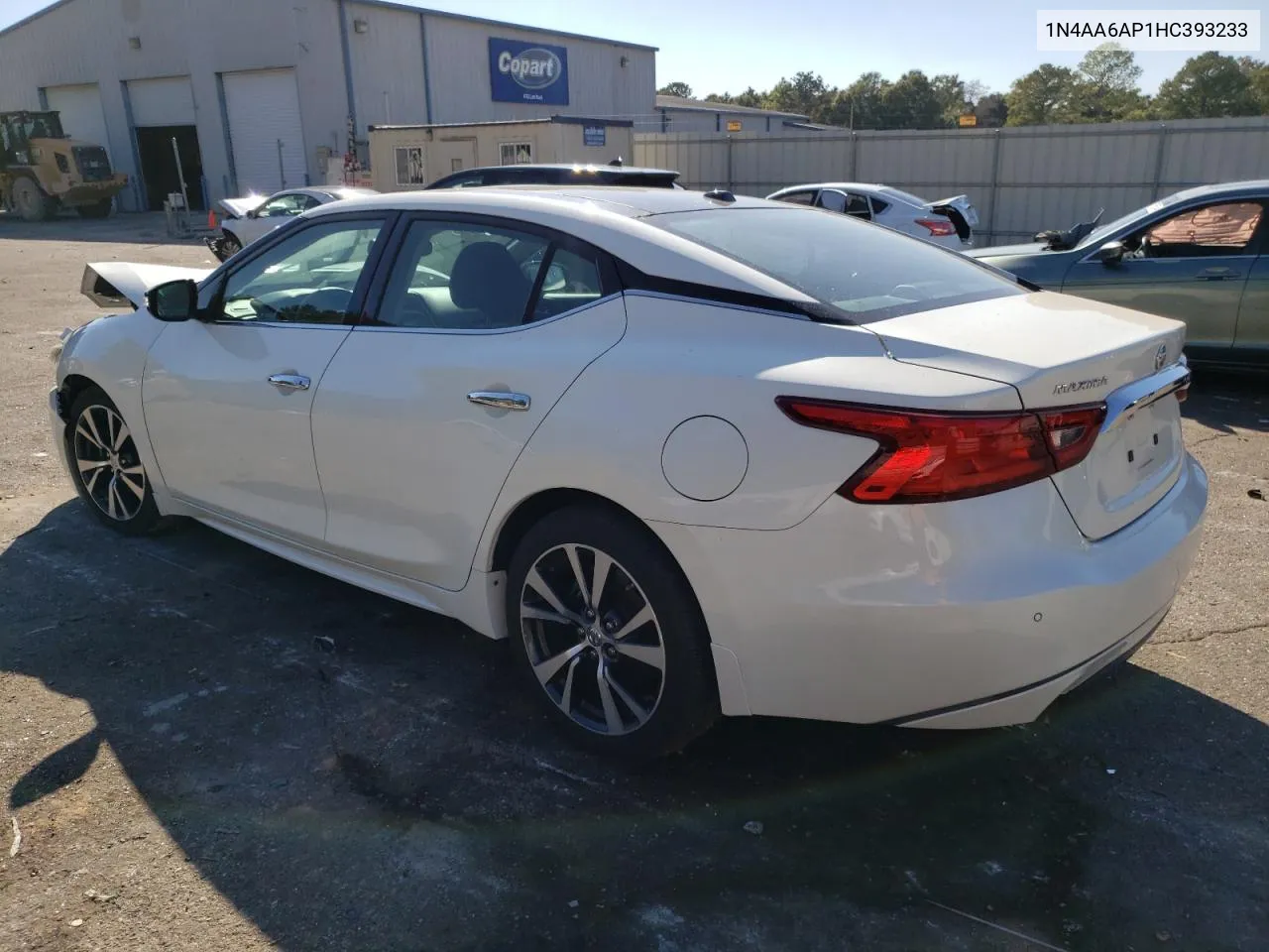 2017 Nissan Maxima 3.5S VIN: 1N4AA6AP1HC393233 Lot: 75050704