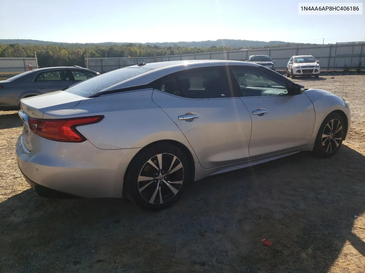 2017 Nissan Maxima 3.5S VIN: 1N4AA6AP8HC406186 Lot: 75055794