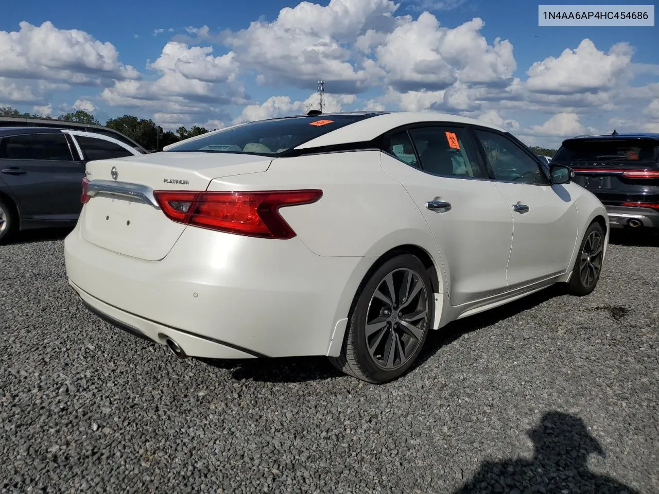 2017 Nissan Maxima 3.5S VIN: 1N4AA6AP4HC454686 Lot: 75138554