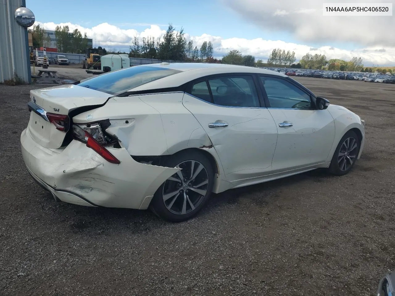 2017 Nissan Maxima 3.5S VIN: 1N4AA6AP5HC406520 Lot: 75158894