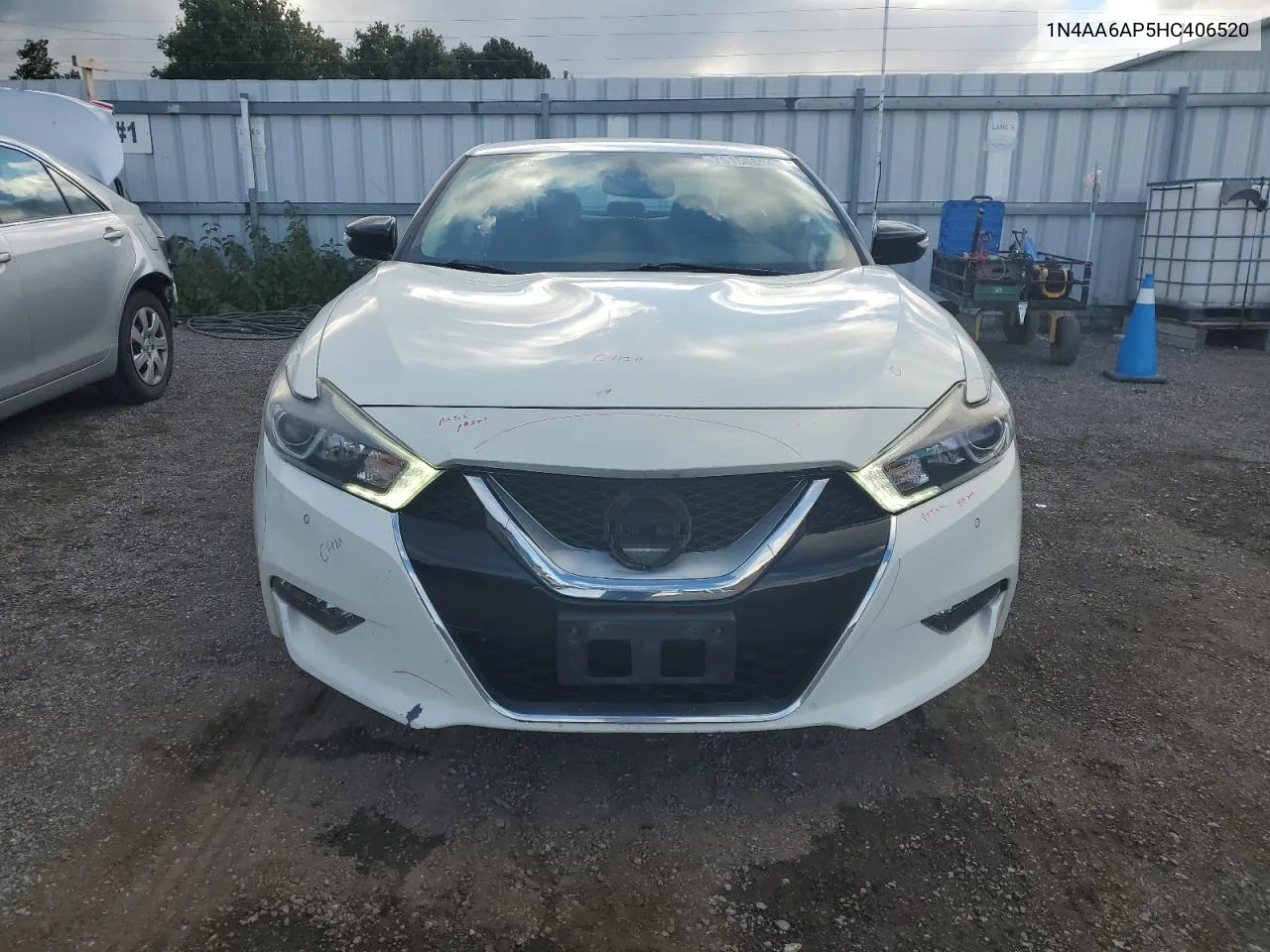 2017 Nissan Maxima 3.5S VIN: 1N4AA6AP5HC406520 Lot: 75158894