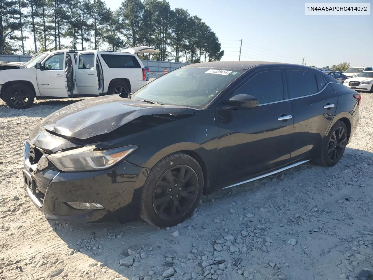 2017 Nissan Maxima 3.5S VIN: 1N4AA6AP0HC414072 Lot: 75206654