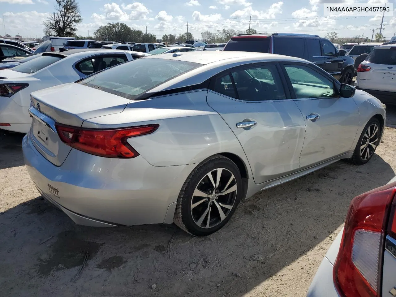 2017 Nissan Maxima 3.5S VIN: 1N4AA6AP5HC457595 Lot: 75269944