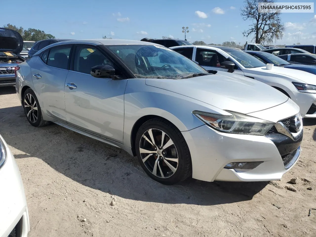 2017 Nissan Maxima 3.5S VIN: 1N4AA6AP5HC457595 Lot: 75269944