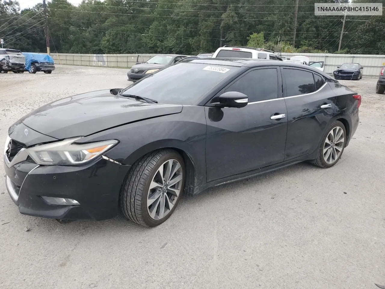 2017 Nissan Maxima 3.5S VIN: 1N4AA6AP8HC415146 Lot: 75332984