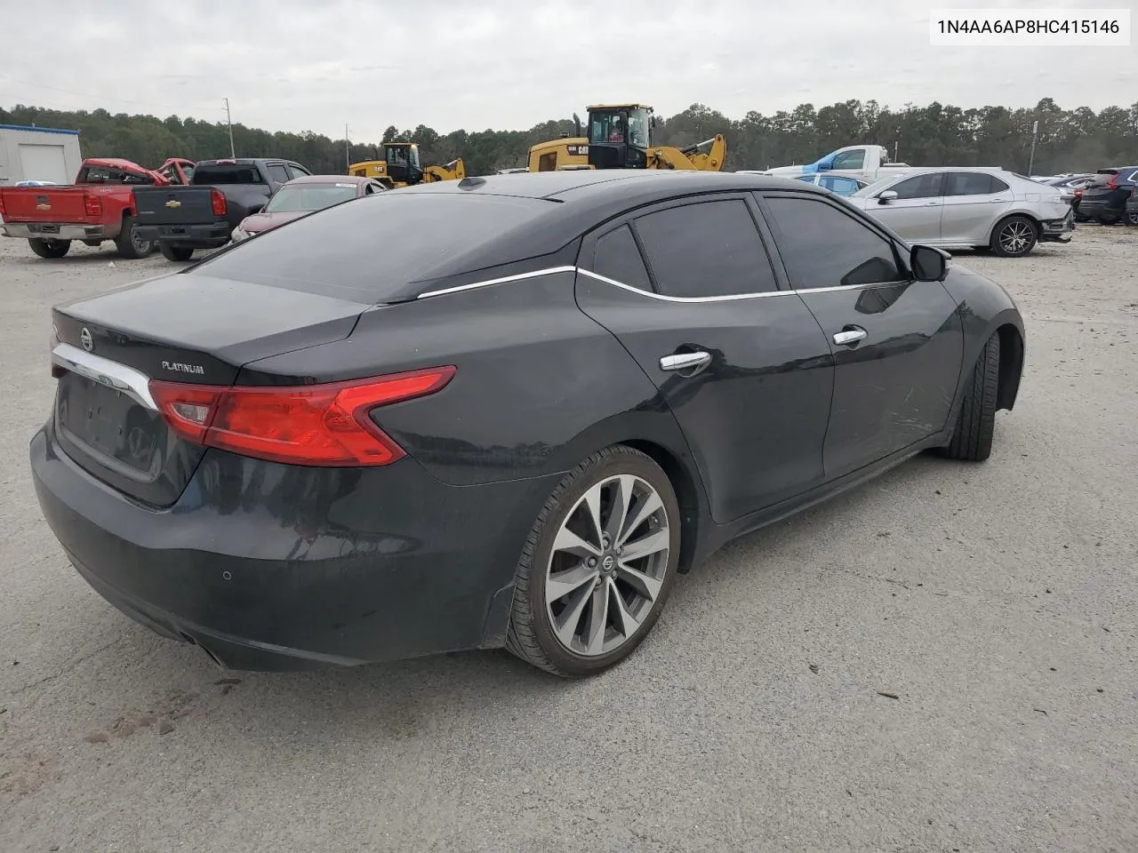 2017 Nissan Maxima 3.5S VIN: 1N4AA6AP8HC415146 Lot: 75332984