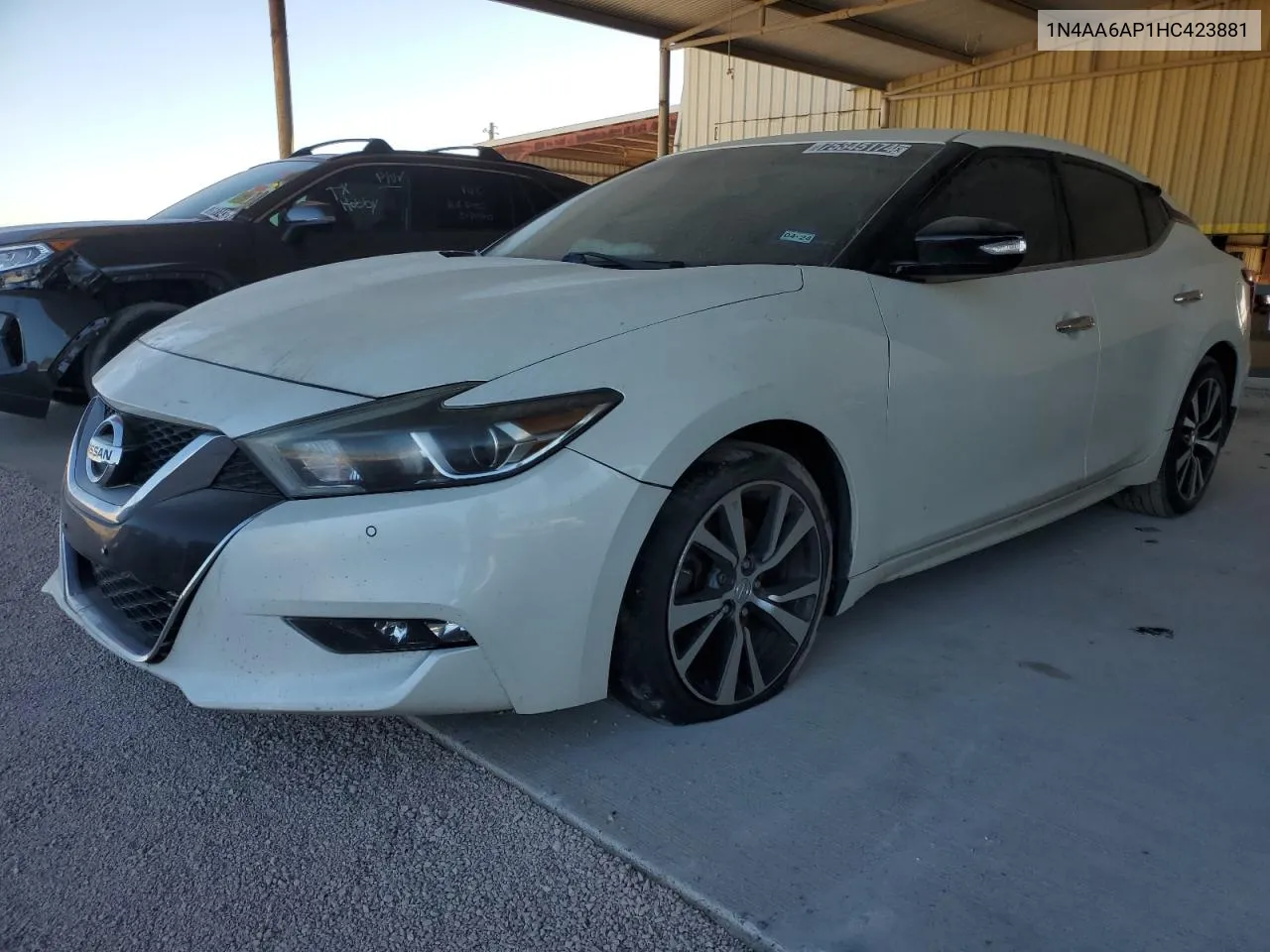 2017 Nissan Maxima 3.5S VIN: 1N4AA6AP1HC423881 Lot: 75345174