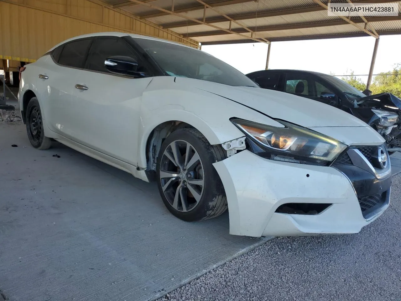 2017 Nissan Maxima 3.5S VIN: 1N4AA6AP1HC423881 Lot: 75345174