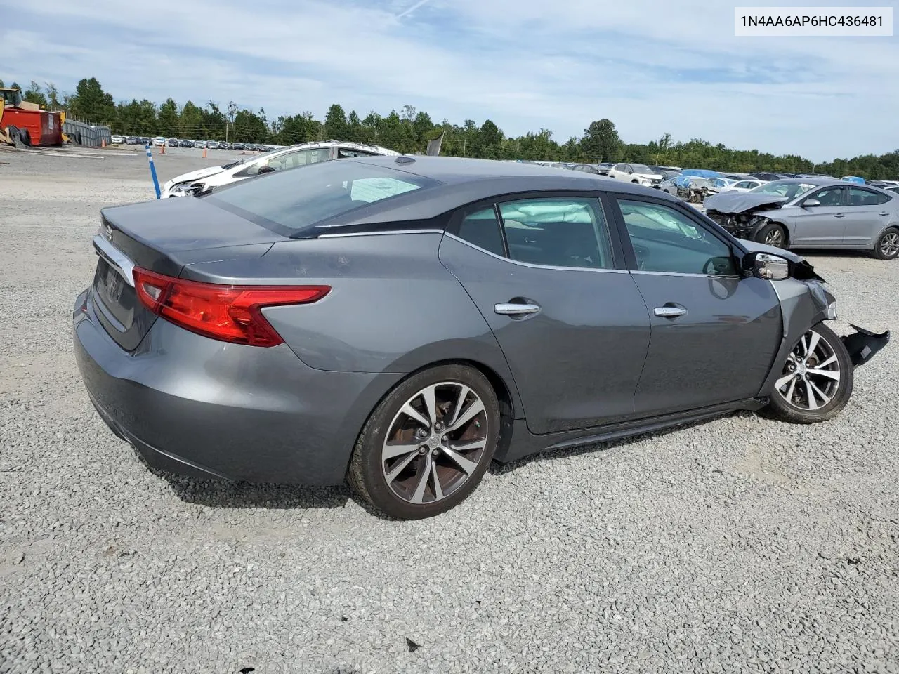 2017 Nissan Maxima 3.5S VIN: 1N4AA6AP6HC436481 Lot: 75483004