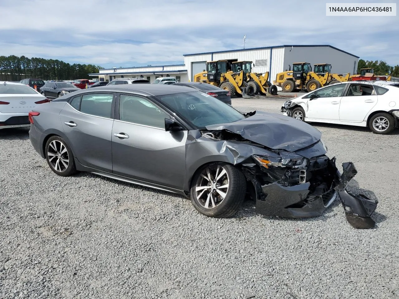 2017 Nissan Maxima 3.5S VIN: 1N4AA6AP6HC436481 Lot: 75483004