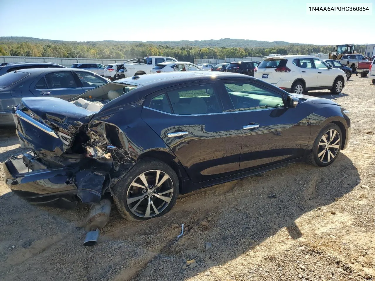 2017 Nissan Maxima 3.5S VIN: 1N4AA6AP0HC360854 Lot: 75636084