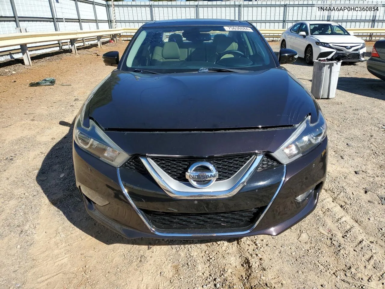 2017 Nissan Maxima 3.5S VIN: 1N4AA6AP0HC360854 Lot: 75636084