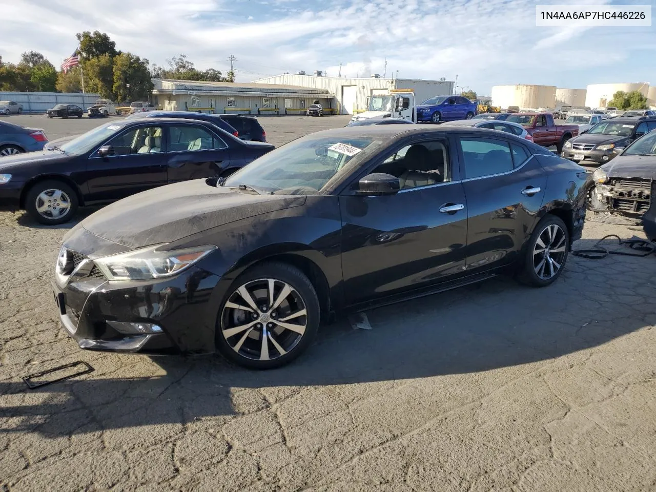 2017 Nissan Maxima 3.5S VIN: 1N4AA6AP7HC446226 Lot: 75701944