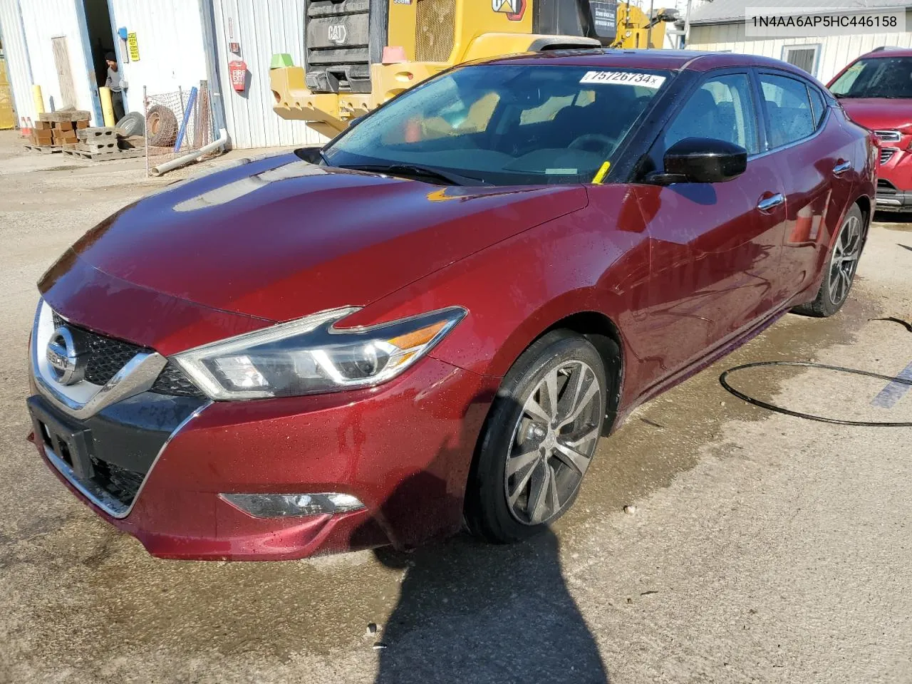 2017 Nissan Maxima 3.5S VIN: 1N4AA6AP5HC446158 Lot: 75726734