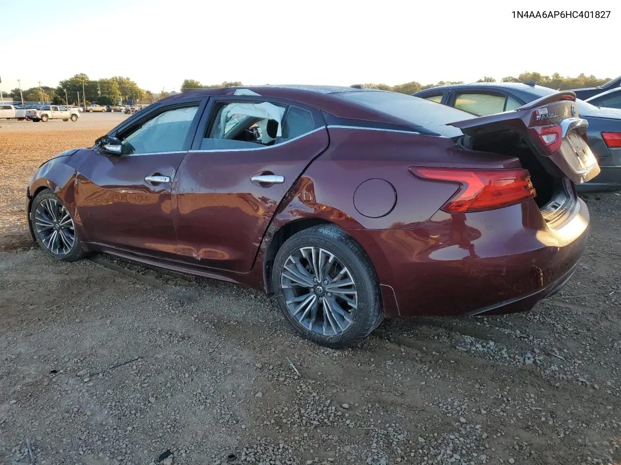 2017 Nissan Maxima 3.5S VIN: 1N4AA6AP6HC401827 Lot: 75906684